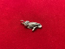 Anhänger Eule 925 Sterling Silber