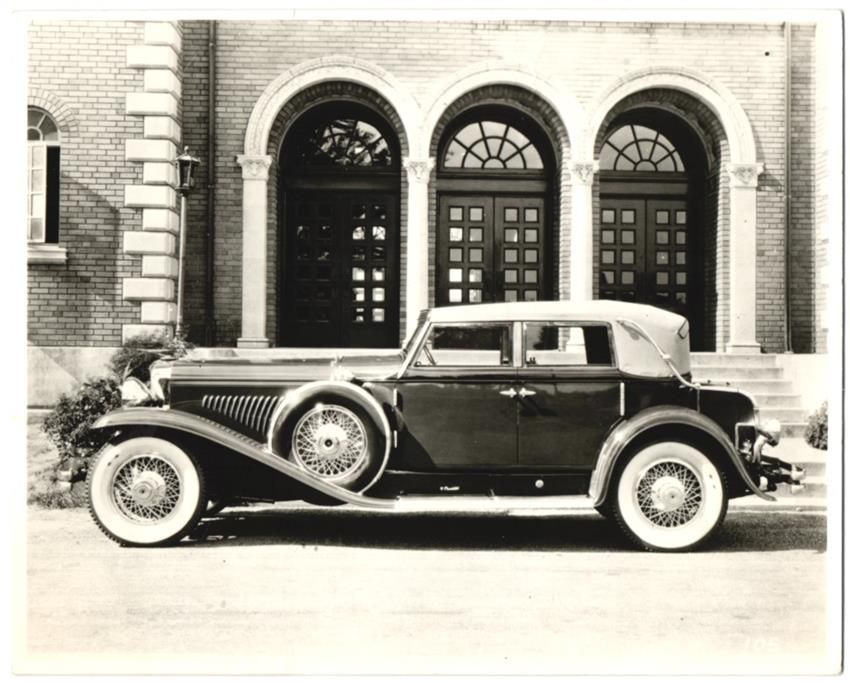 Fotografie & Manifesti: Fotografie Auto Duesenberg Cabriolet, Lu – Usato da Berlin venduto da bartko-reher