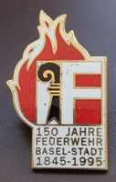 L629 - Pin 150 Jahre Feuerweh Basel - Stadt 1845 - 1995