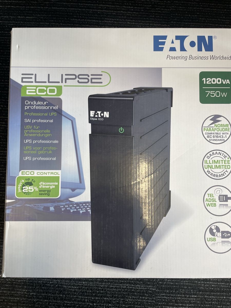 Eaton Akkus: EATON USV 1200 VA/ 750 W – Neu und originalverpackt aus Oetwil an der Limmat von Schengo