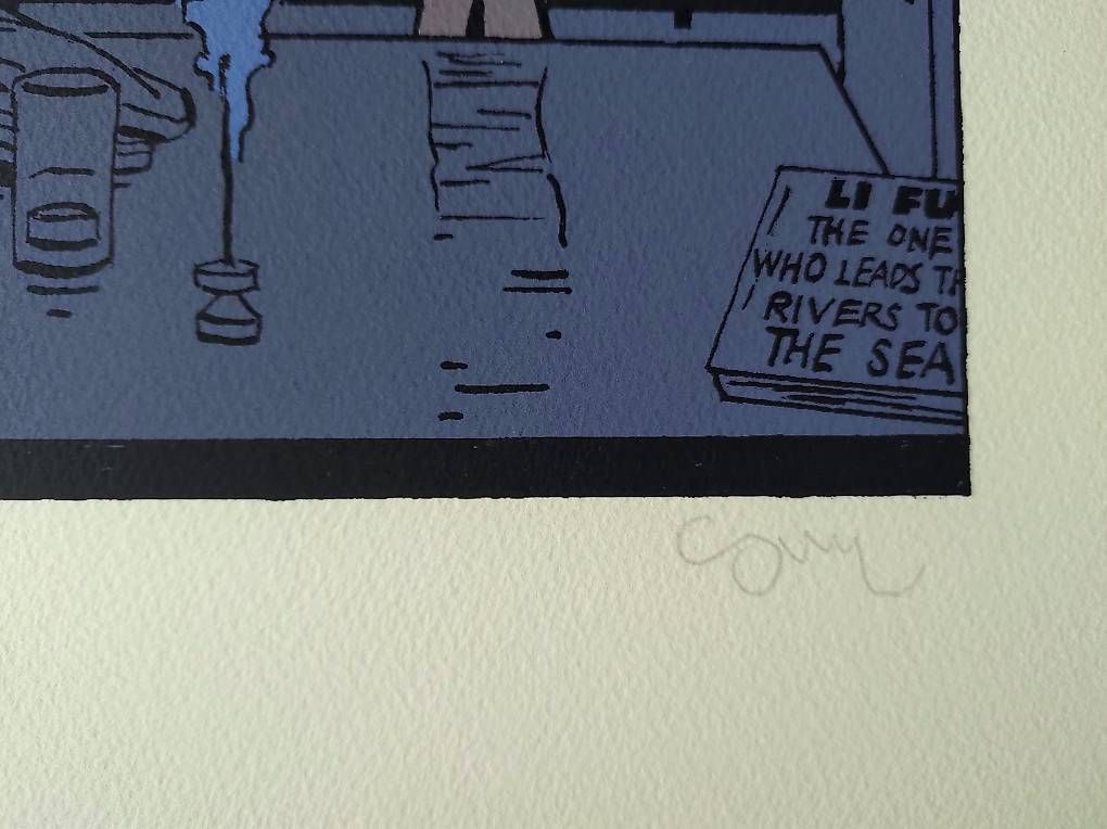 Fumetti: Cosey Sérigraphie Hanoï sur Londres Raspoutine signée – Usato da LAUSANNE venduto da swof 1
