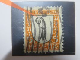 Abart Pro Juventute J 25.2.02 farbl. Strich durch Spirale