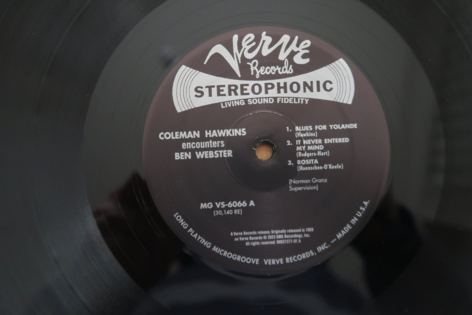Schallplatten: COLEMAN HAWKINS BEN WEBSTER - ENCOUNTERS - VINYL LP – Gebraucht aus Basel von Patiscat 2