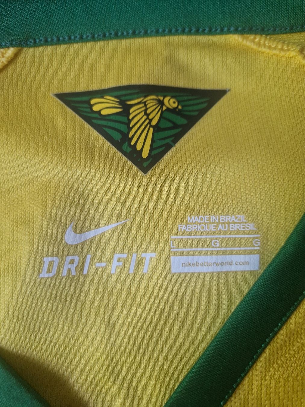 Nike Canottiere & Pantaloni: Brasilien Trikot Nike – Usato da Basel venduto da DMAU 3