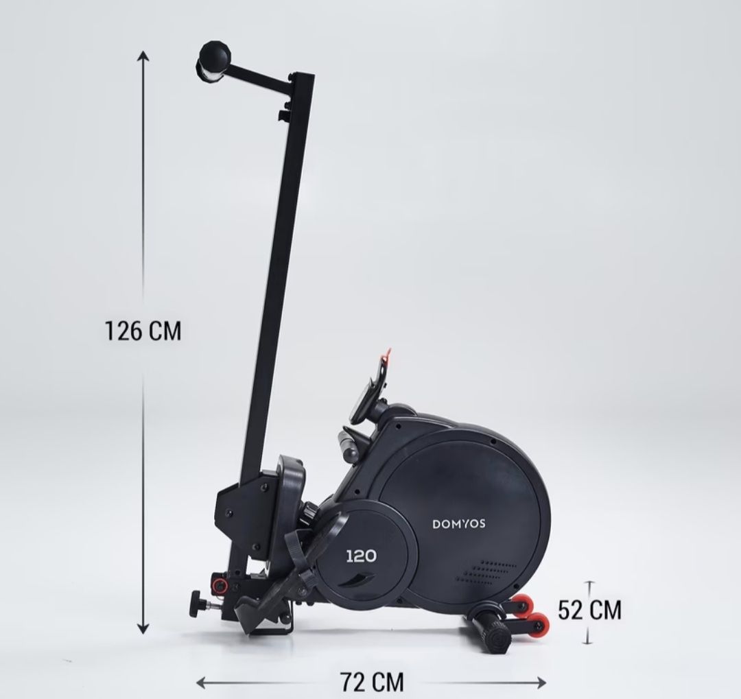 Decathlon Hometrainer: Rudergerät Domyos Essential-120 schwarz – Gebraucht aus Solothurn von Delirio82 4