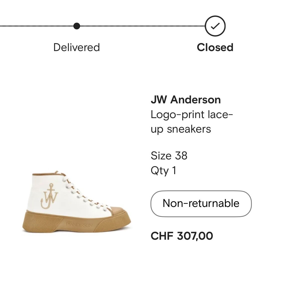 Jw Anderson Damenschuhe: JW Anderson HIGH TOP SNEAKERS – Neu (gemäss Beschreibung) aus Schlieren von tan_5tgy 8