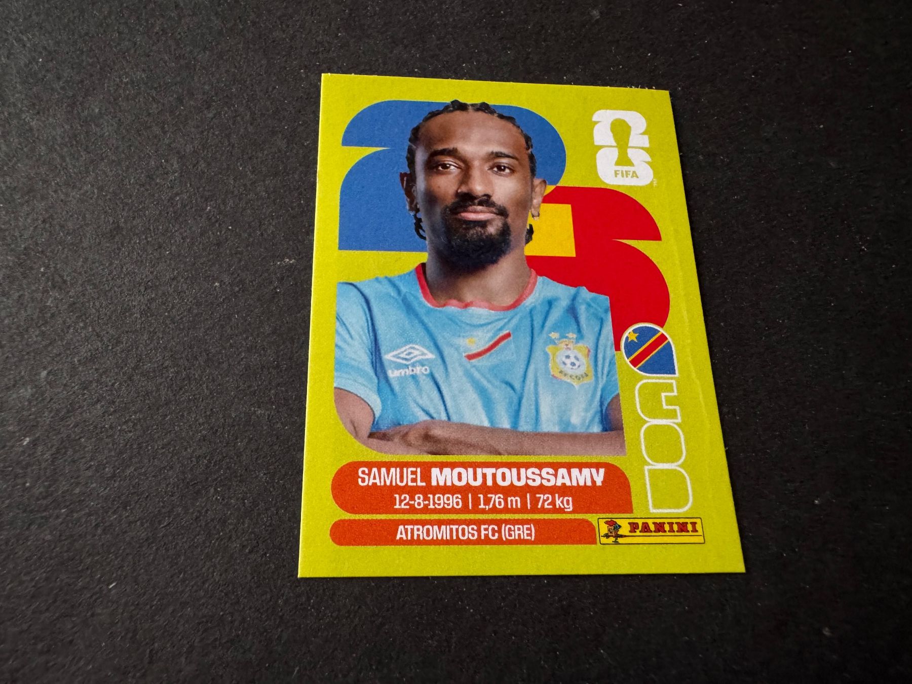 Panini Sammelbilder & Trading cards: Panini FIFA 2026 Sticker Samuel Moutoussamy COD 11 – Neu (gemäss Beschreibung) aus Hägendorf von bri_v995
