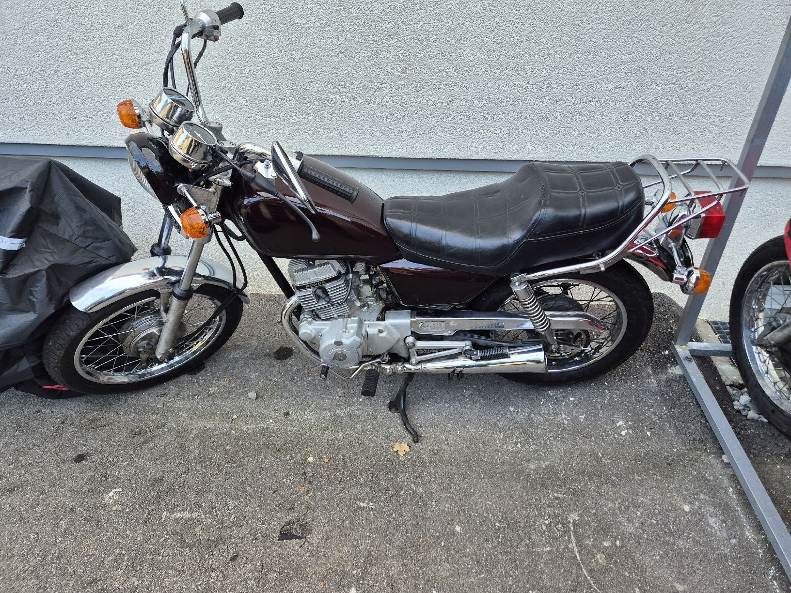 Honda Strada: Cm 125 honda rouge expertisée – Usato da Corseaux venduto da stu_hn9l 4