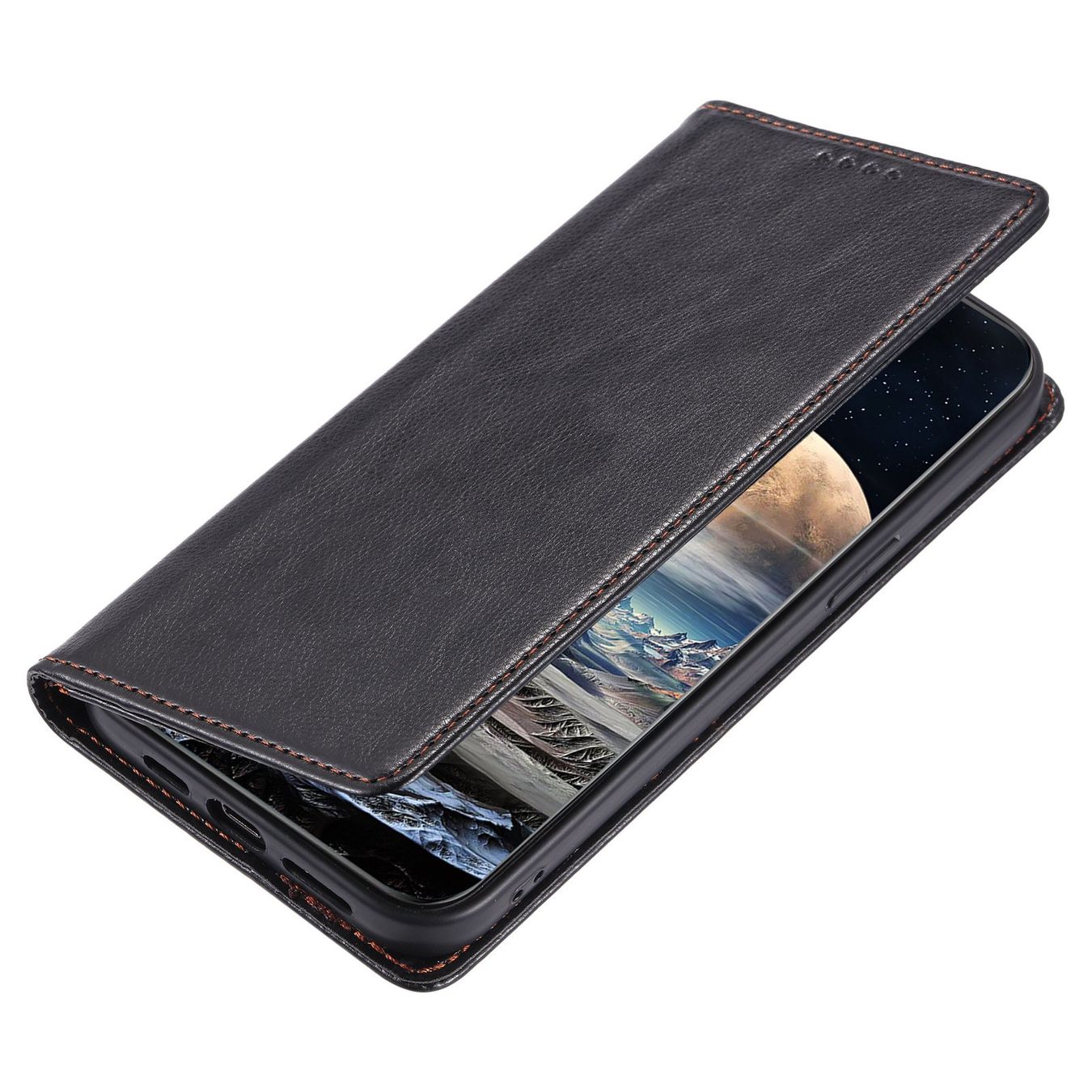 Samsung Cover & Protezioni schermo: Galaxy A55 - étui à rabat support portefeuille noir – Nuovo e nell'imballaggio originale da Morges venduto da DigiAC 1