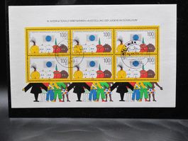 BRD 1990 Briefmarkenausstellung Bock 20 gest