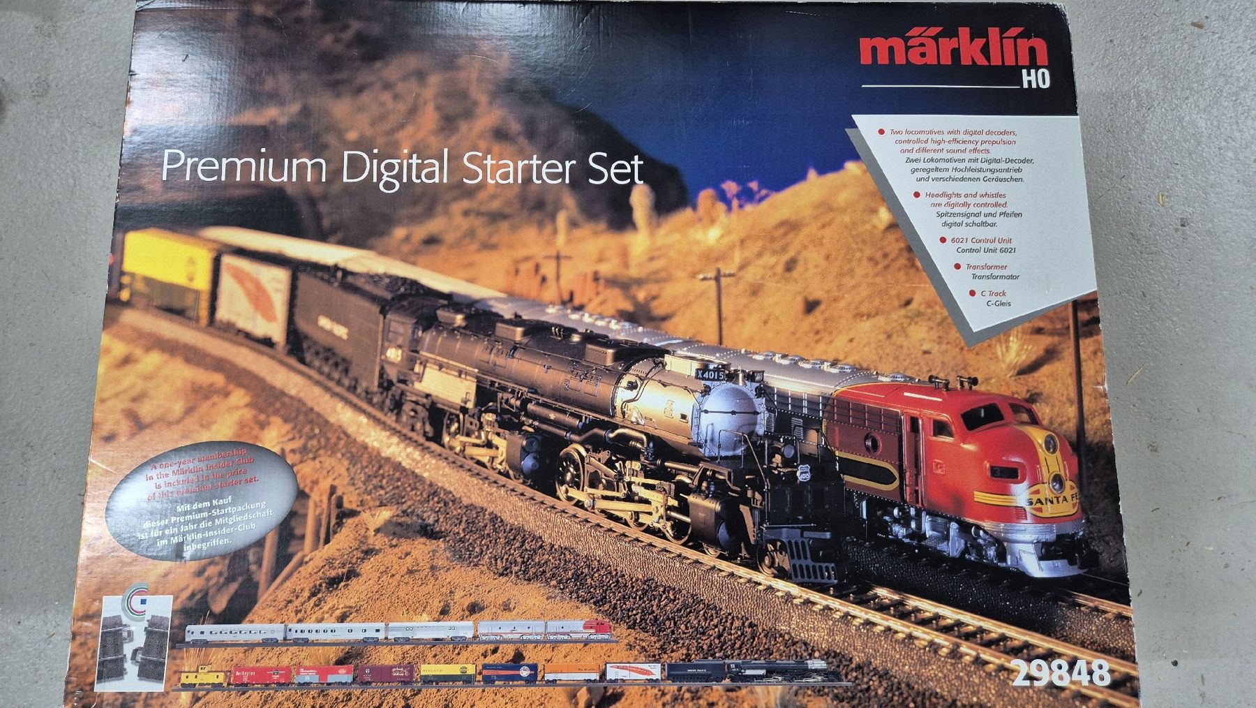 Märklin Modellini di ferrovie: Märklin 29848 Startpackung – Usato da Münsingen venduto da hausbootli
