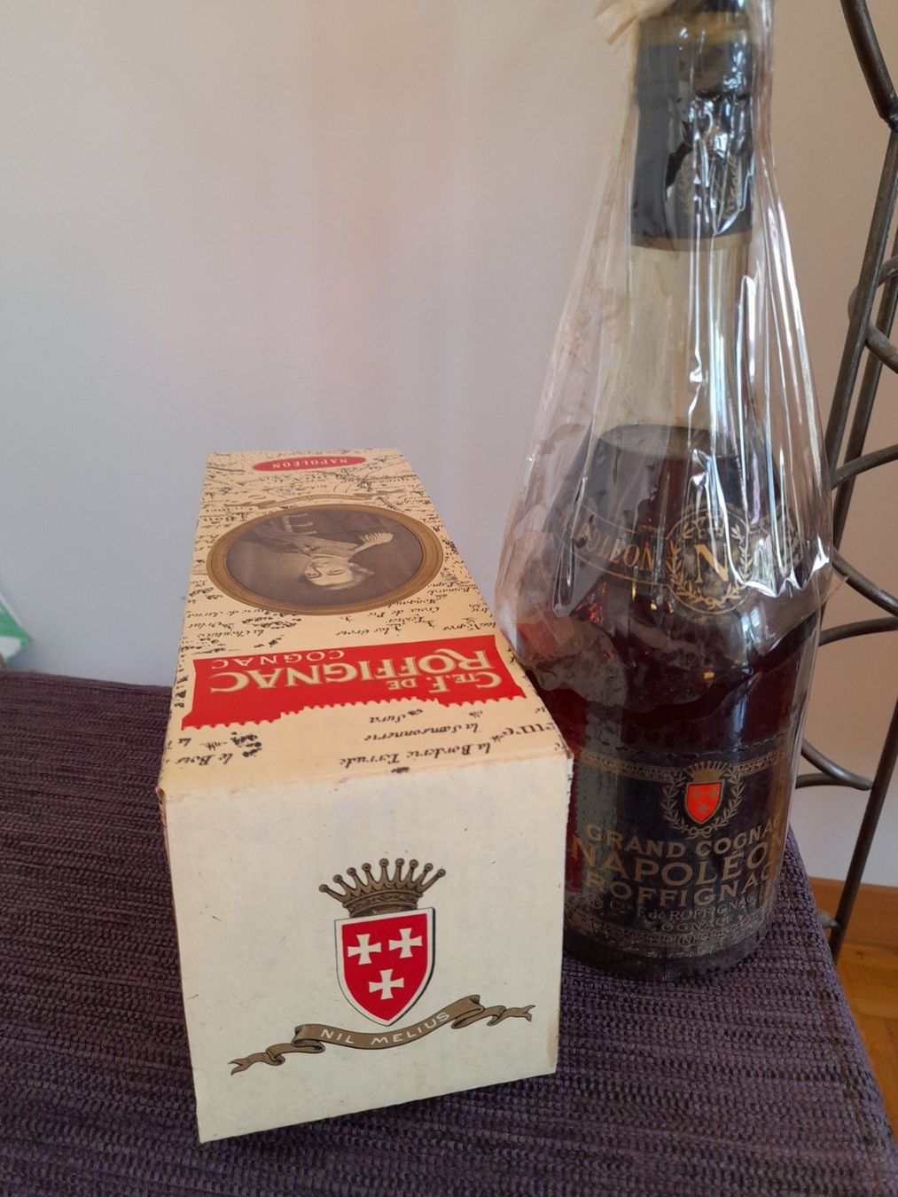 Bevande alcoliche: COGNAC Napolèon de Roffignac V.S.O.P. Fine, Frankreich – Nuovo e nell'imballaggio originale da Olten venduto da Sonntag.33 3