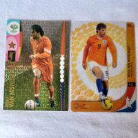 2x RUUD VAN NISTELROOY Panini WM 06 FOIL & EM 08 ULTRA Card