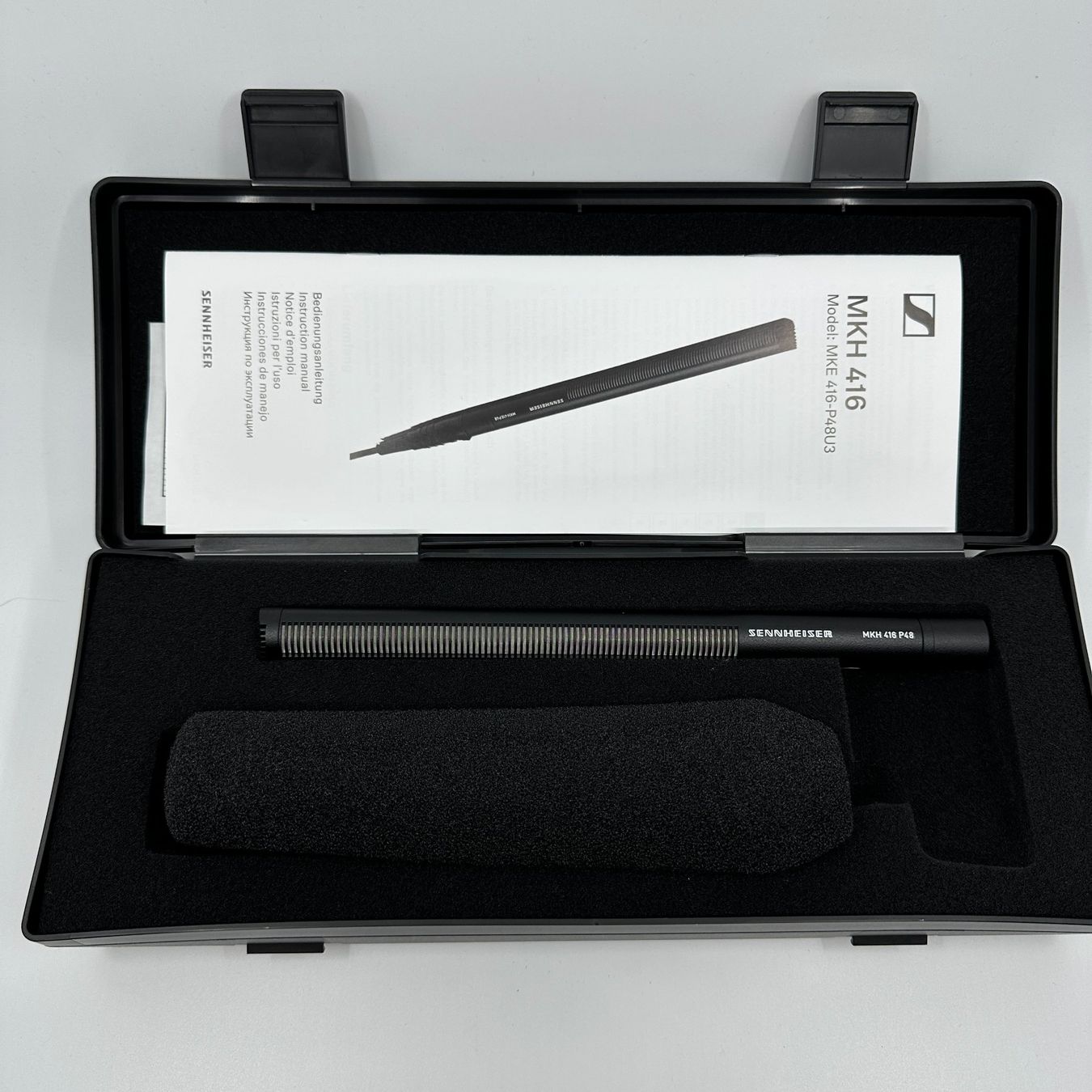 Sennheiser Microphones: Sennheiser Richtrohrmikrofon MKH 416 P48 – Neuf (Voir description) à Lommis par Ingoeli