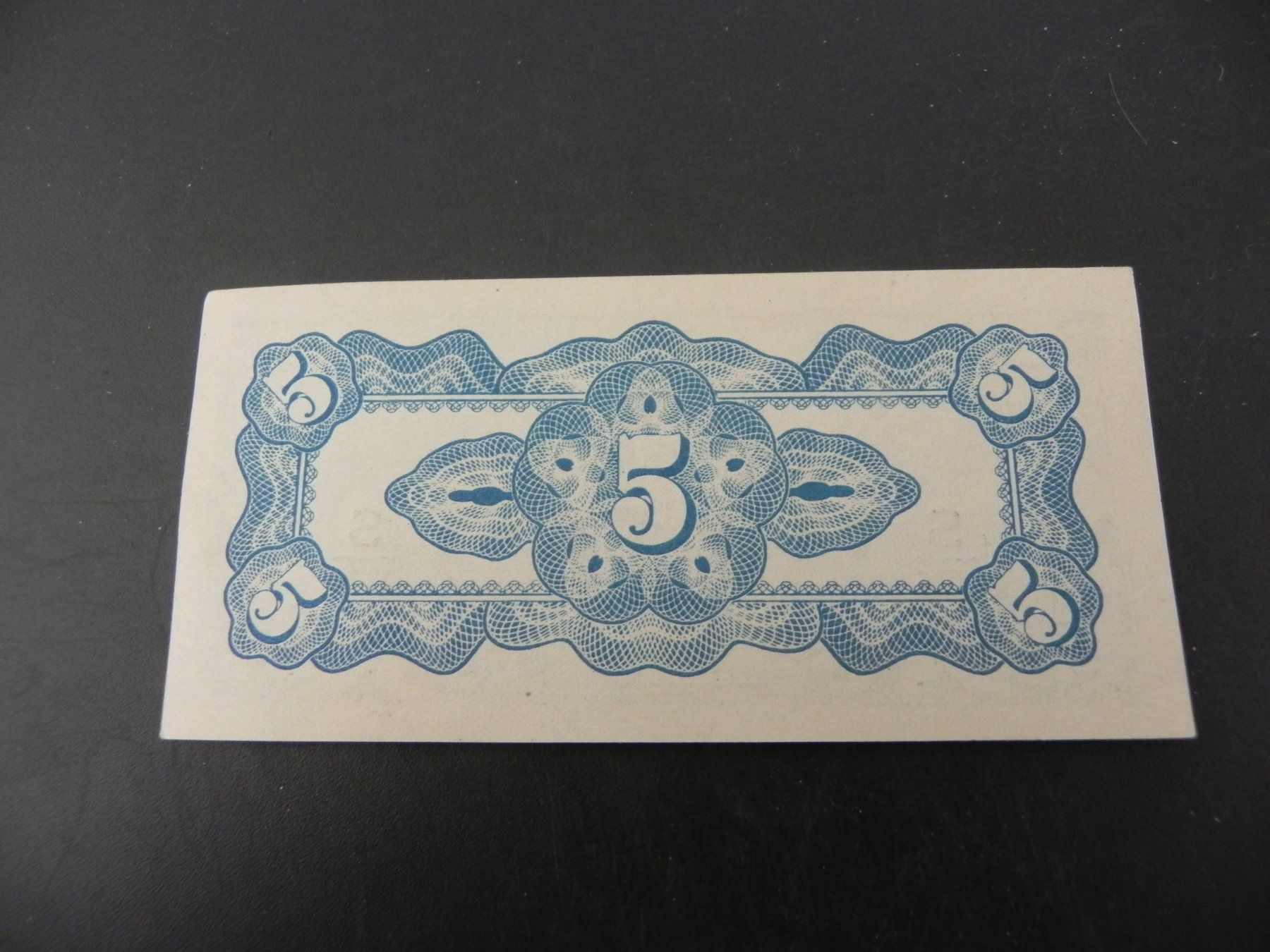 Billets de banque: Banknote Niederländisch Indien 5 Cent 1942 – D'occasion à Biel/Bienne par Gogolozi 1