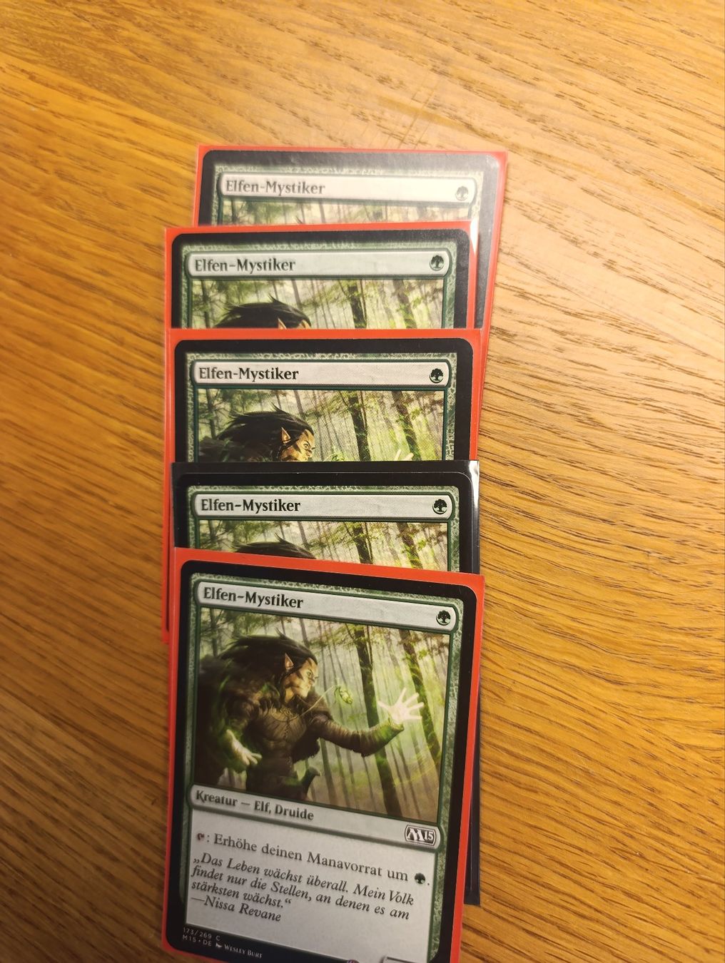 Spiele: MTG 5x Elfen-Mystiker – Gebraucht aus Luterbach von velofanatic