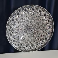Große, facettierte Kristallschale, Luxhem  Veropa, Frankreic