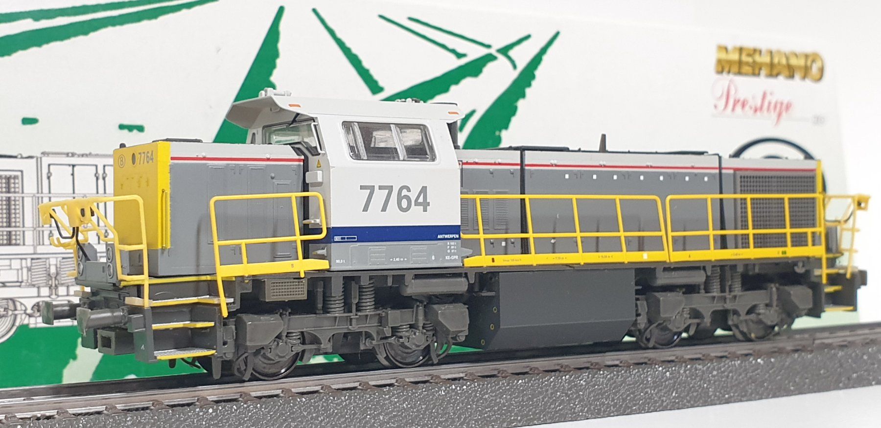 Mehano Modelleisenbahnen: Mehano SNCB Vossloh HLD H0/DC – Gebraucht aus Neuenhof von ludovicco 1