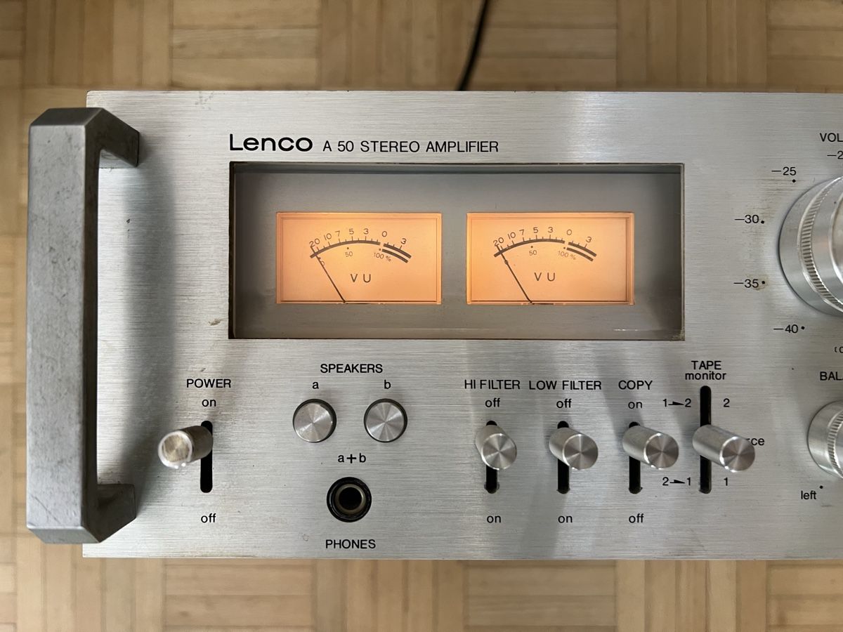 Lenco Verstärker: Lenco A 50 Stereo Amplifier – Gebraucht aus Zürich von juergarno 3