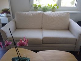 Bettsofa mit fast neuer Matratze - Bezüge waschbar