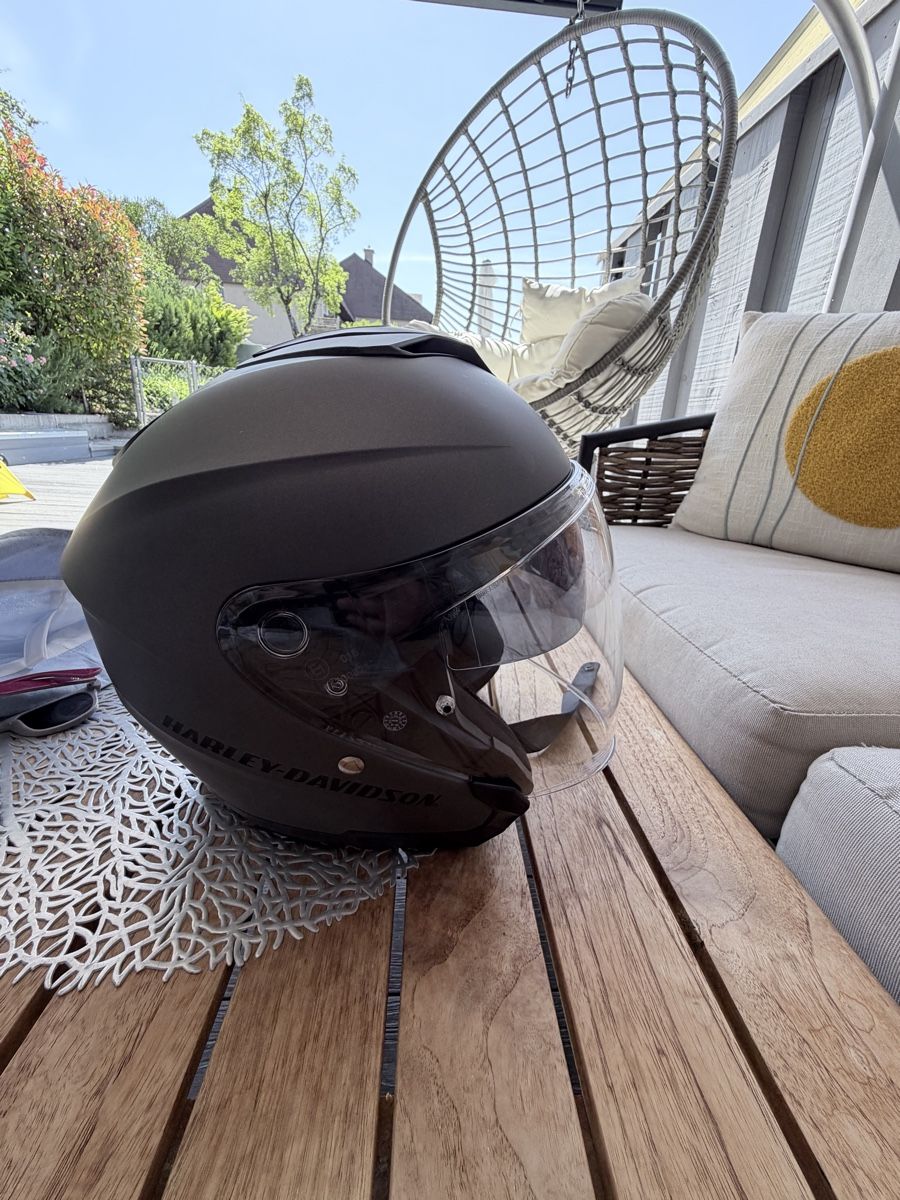 Harley-Davidson Caschi & visiere: Casque Harley-Davidson Modulable Gris Mat - Style & Confort – Nuovo (secondo la descrizione) da Biel/Bienne venduto da MR.SRR 3