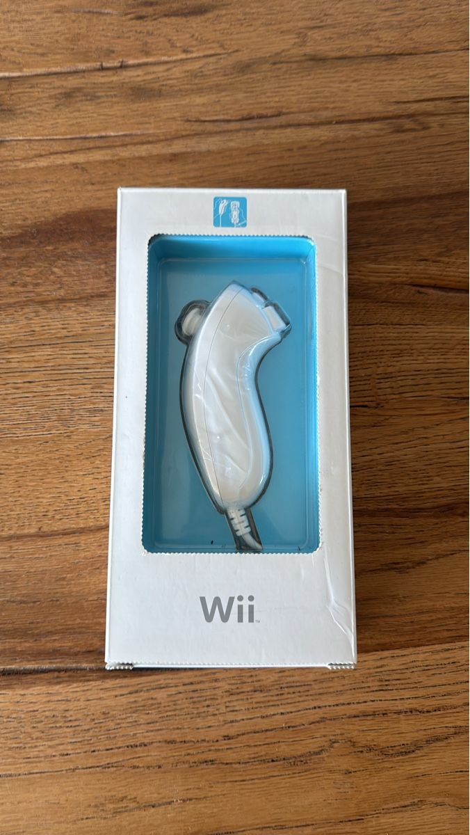 Nintendo Controller: Wii Nunchuk Controller Weiss OVP – Neu (gemäss Beschreibung) aus Lenzburg von eyworld