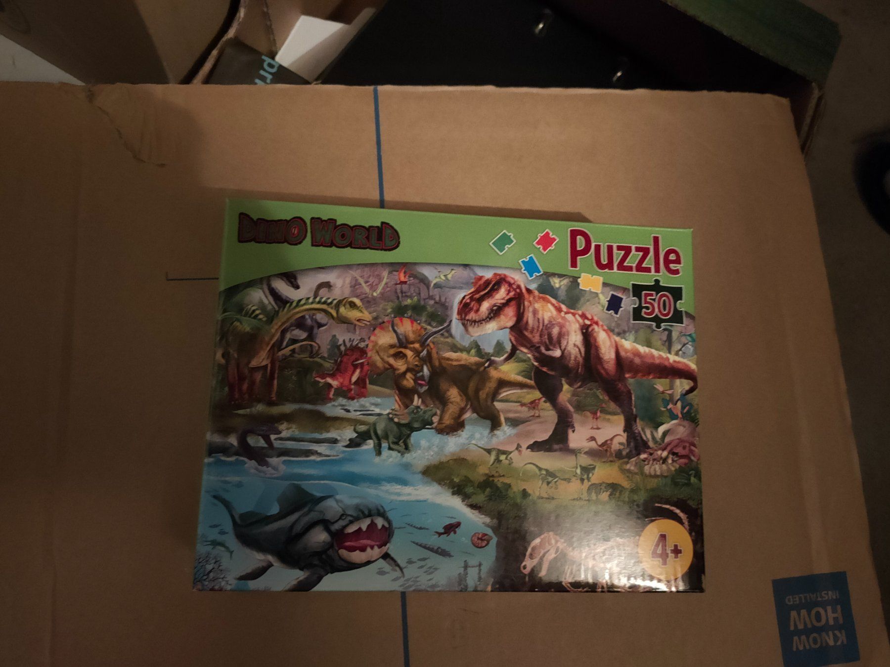 Puzzles: Puzzle Dinos – D'occasion à Jona par Sydney304