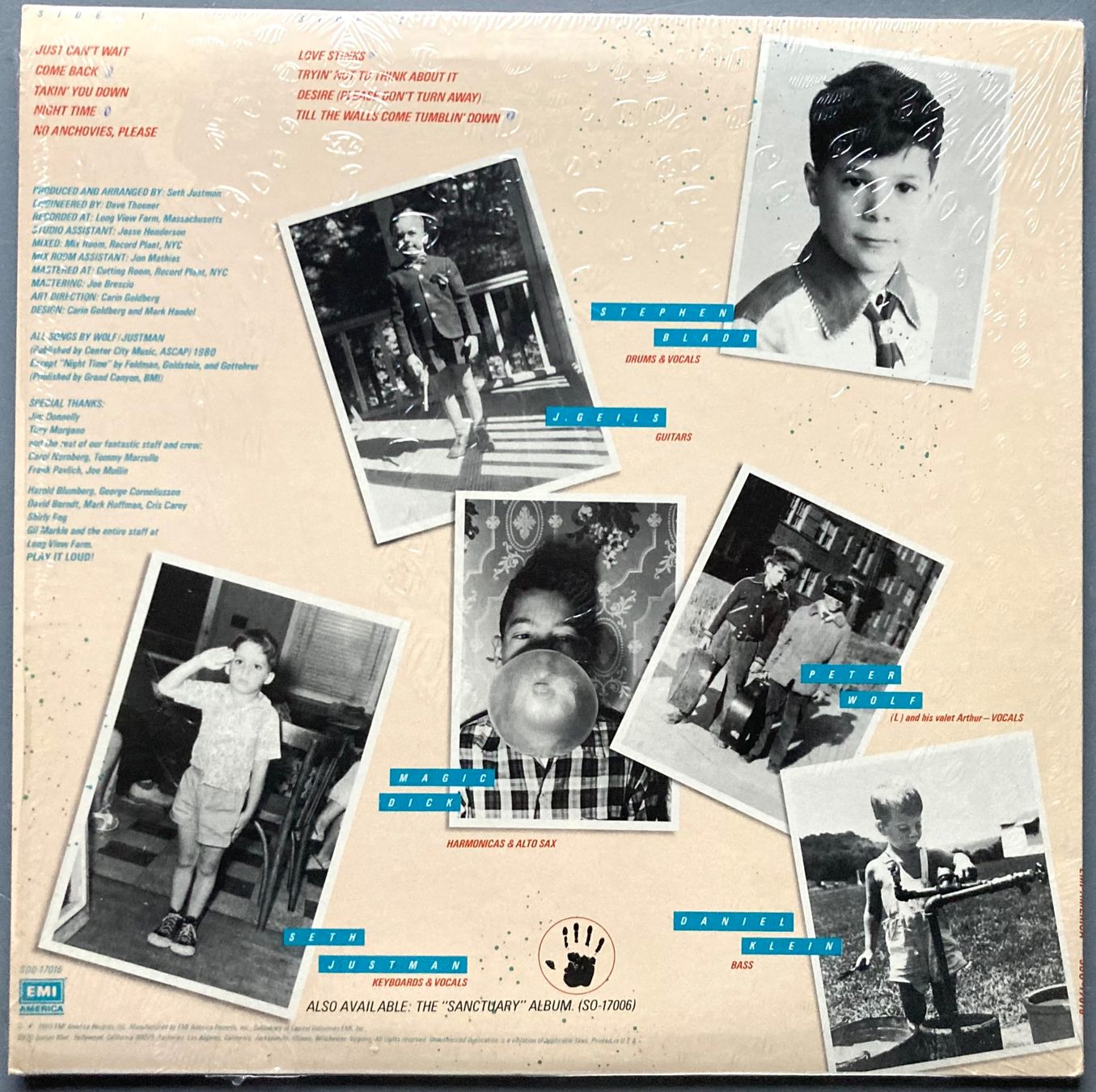 Vinyles: THE J. GEILS BAND - LOVE STINKS – D'occasion à Poliez-Pittet par Newtown-Records 1