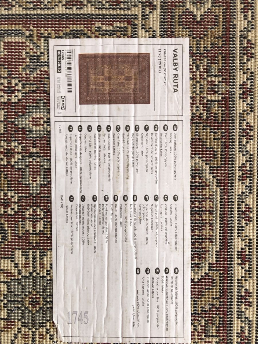 Teppiche: Ikea Teppich 169 x 230 cm – Gebraucht aus Affoltern BE von Lizzy23 1