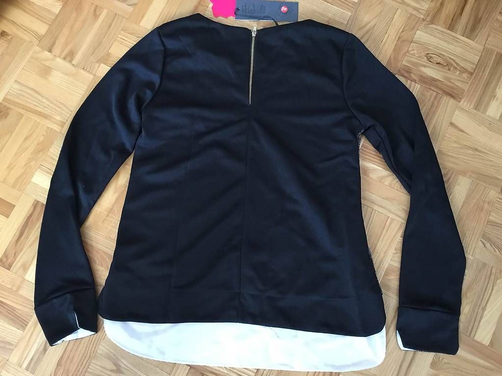 Pullover & Sweatshirts: Pull noir gris gr. S, neuf – Neu und originalverpackt aus Icogne von luna.16 2