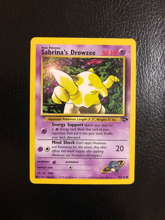 Gym Challenge Sabrina’s Drowzee 95/132 Ab 1 (Gebraucht) in für CHF 1 ...