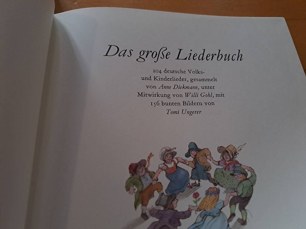 Libri: Das grosse Liederbuch - Diogenes - Gebundene Ausgabe – Usato da Winterthur venduto da 77tigerente 3