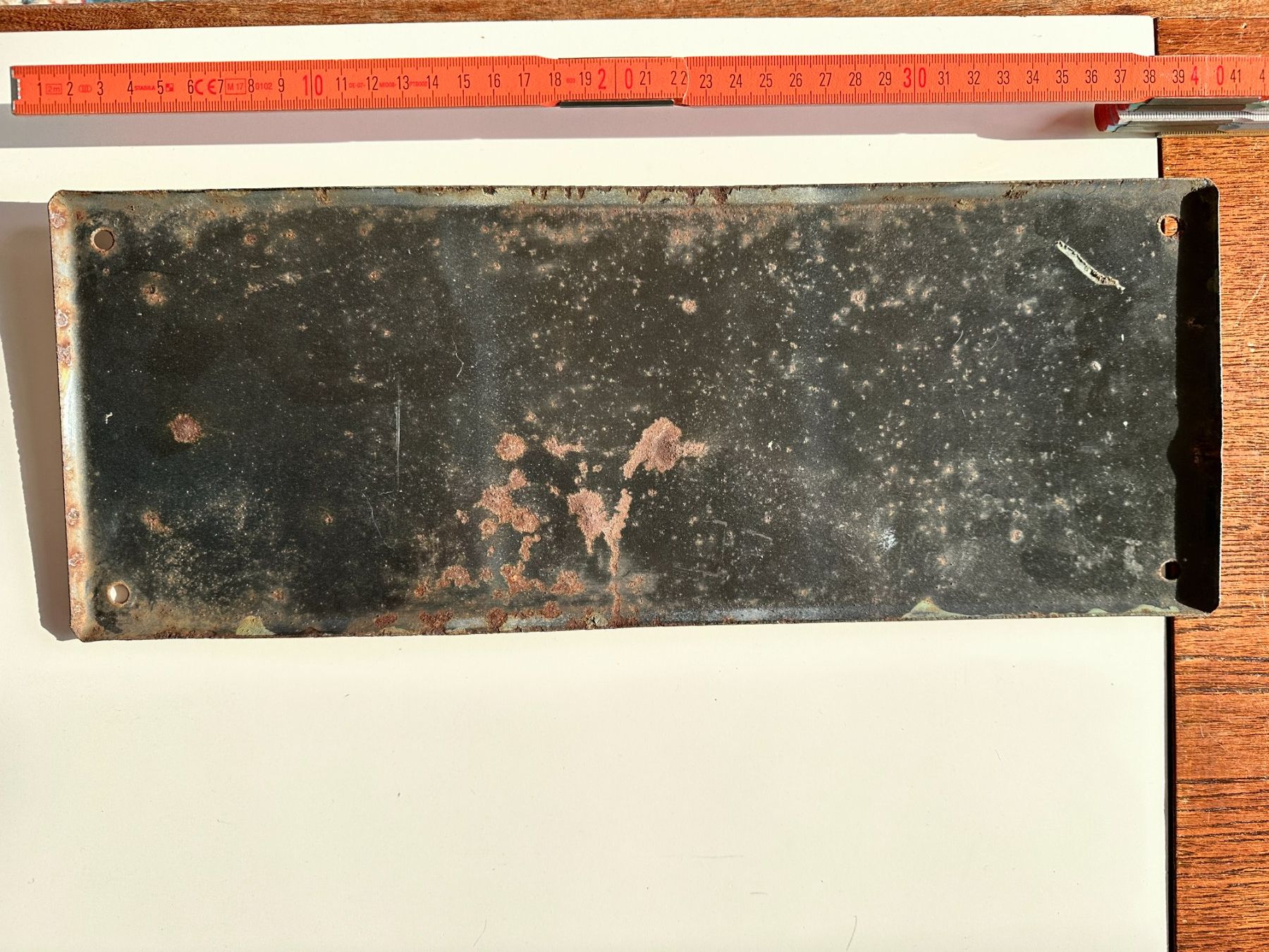 Schilder: Plaque émaillée - Panneau d'interdiction vintage rare – Gebraucht aus Sorengo von Littman 1