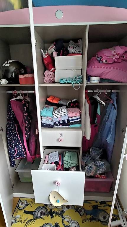 Schränke: Armoire 3 portes avec miroirs – Gebraucht aus Chatonnaye von scharf 1