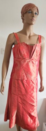 Neues elegantes Seidenkleid/Abendkleid, Gr. 40 bzw. 44