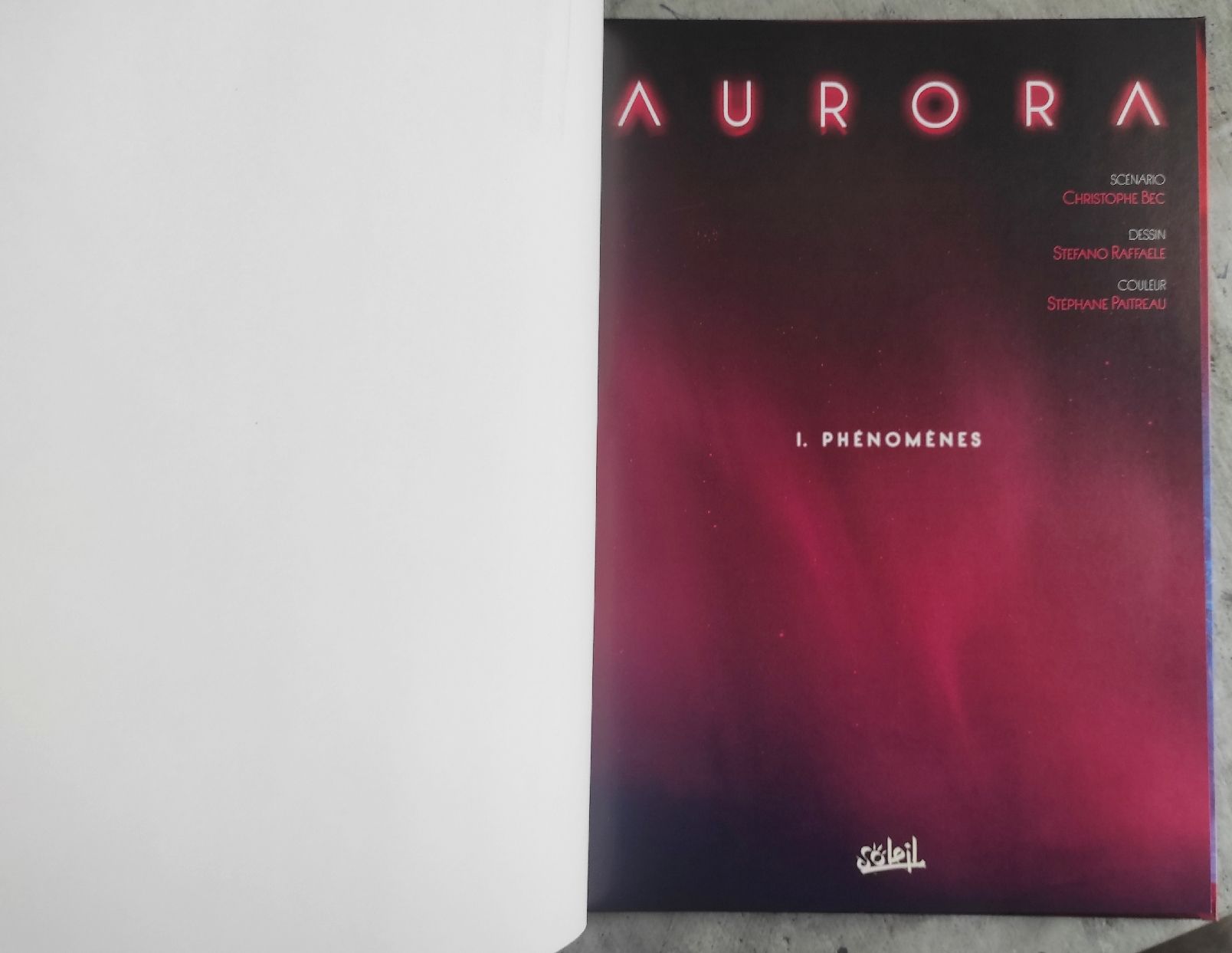 Comics: AURORA T.1 Phénomènes (EO) – Gebraucht aus Biel/Bienne von pijama 2