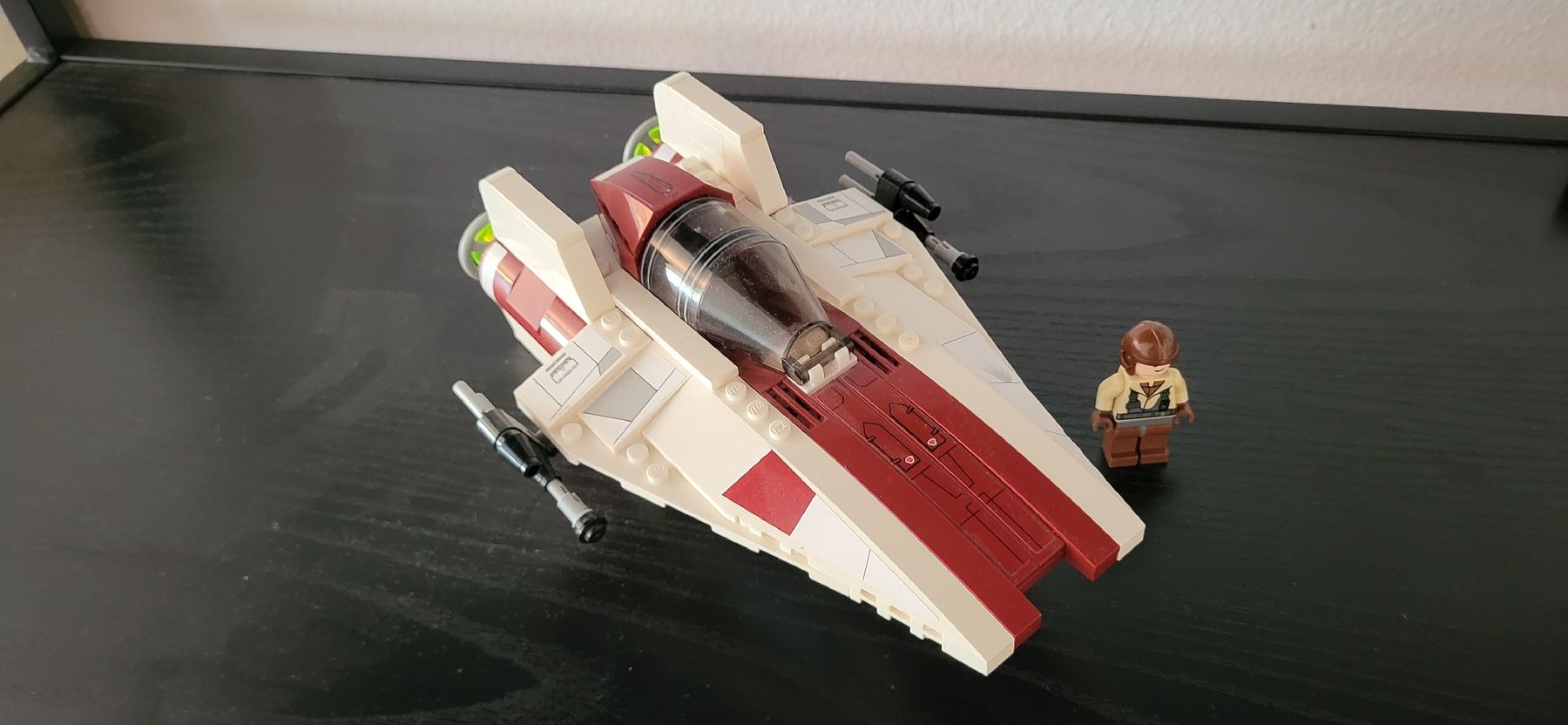 Lego Giocattoli: Lego Star Wars A-Wing mit Pilot – Usato da Zürich venduto da thefrxion
