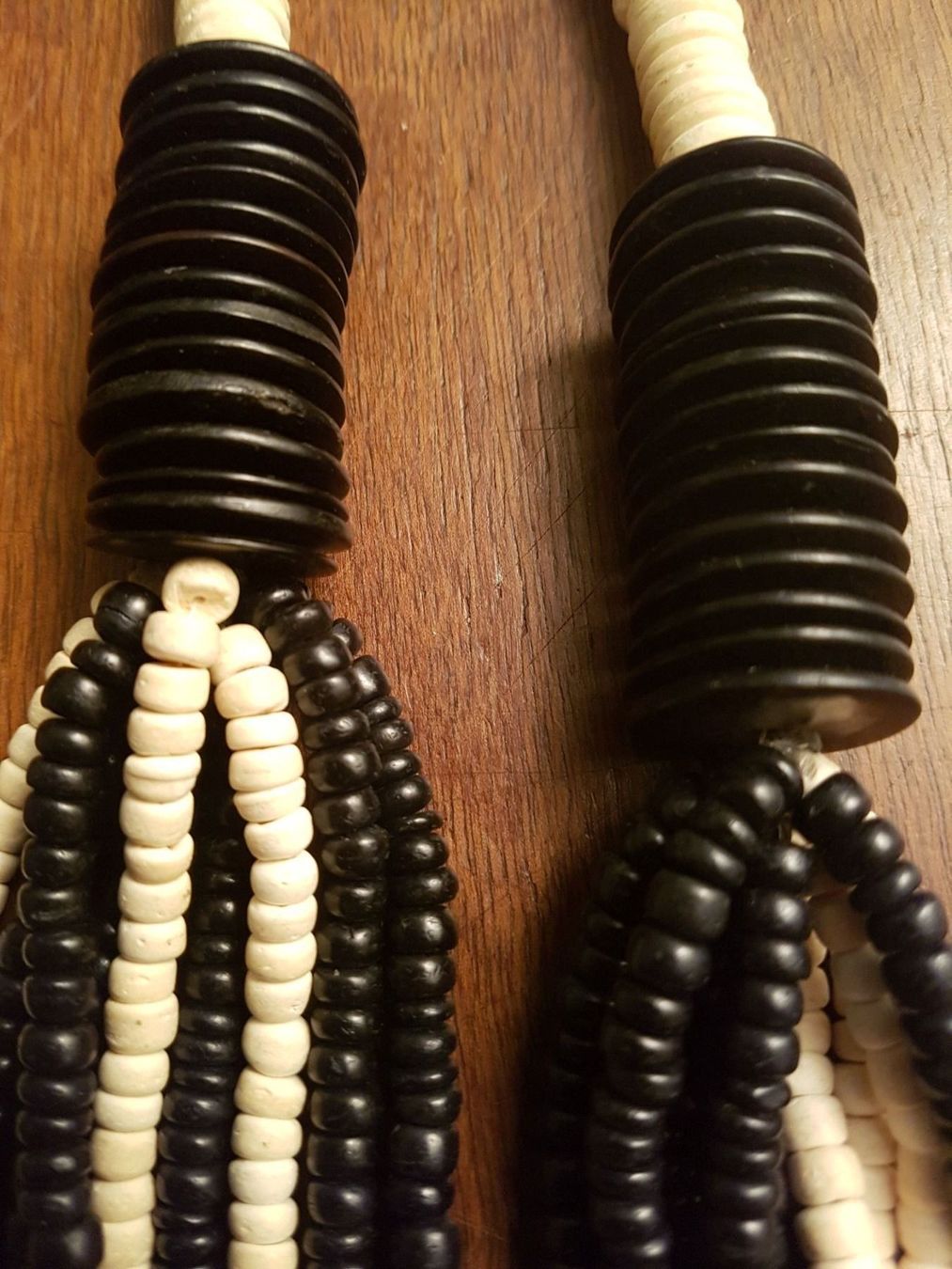 Catenine: Kette Ethno black & white  Natur 60cm – Nuovo (secondo la descrizione) da Ettingen venduto da Maranathatalitha 3