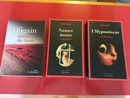 Lot de 3 livres Marc Dugain, Louise Penny et Lars Kepler