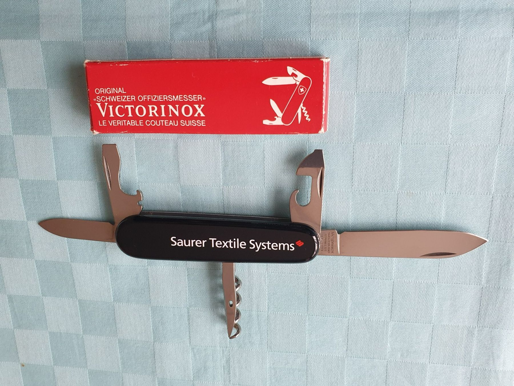Victorinox Taschenmesser: Taschenmesser VICTORINOX SAURER – Gebraucht aus Mörschwil von spirspi