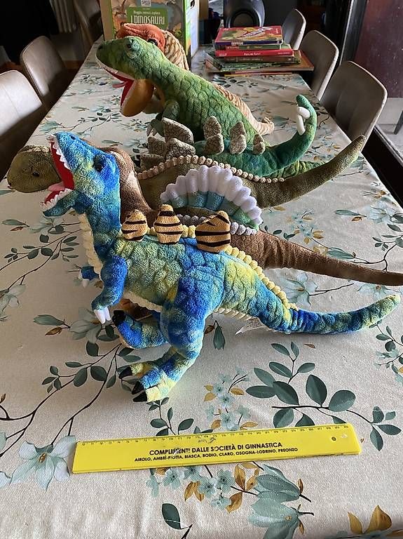 Giocattoli: 6 peluches dinosauri – Usato da Castel San Pietro venduto da sab_lj2d 2