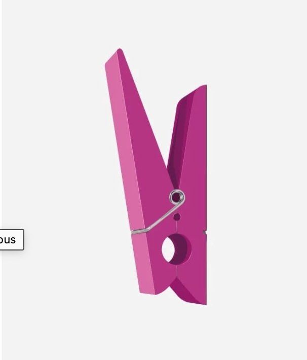 Ferramenta: Pink Wall Hook "PINCE ALORS" – Nuovo e nell'imballaggio originale da Zürich venduto da kasiaf