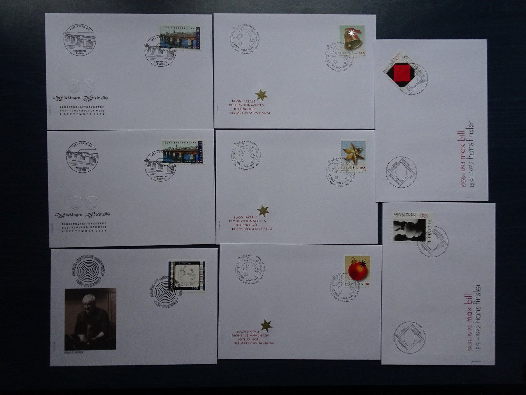 Alle Briefmarken: FDC  2008 – Neu (gemäss Beschreibung) aus Aadorf von Chnorli-Furz