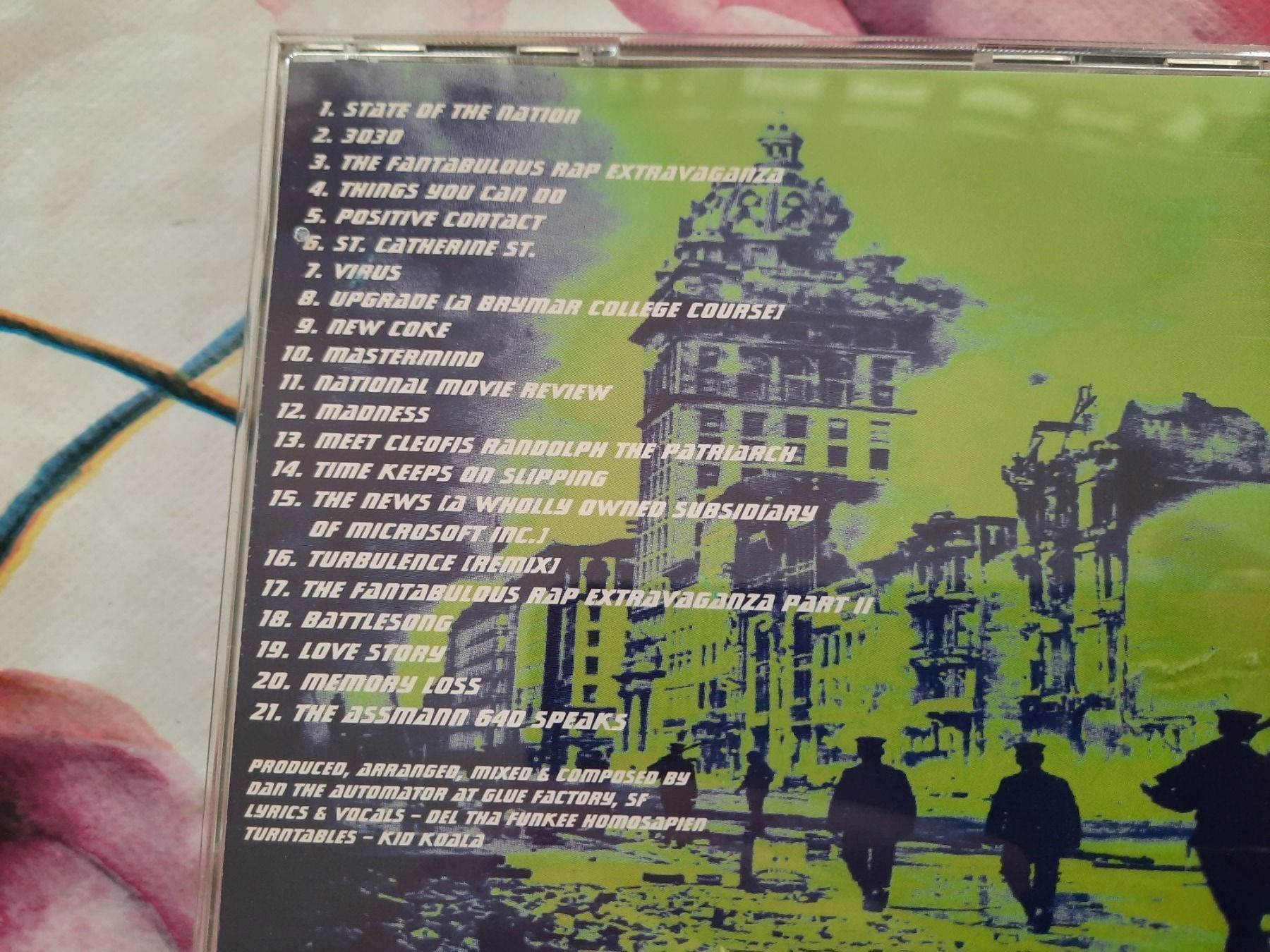 CDs: CD Deltron - 3030 – D'occasion à Pully par bro_n52j 2
