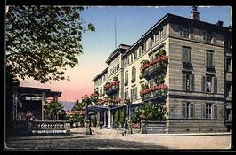 AK Zurich, Hotel Baur au Lac