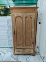 Antiker Schrank Massiv Holz mit Schublade Vintage ...