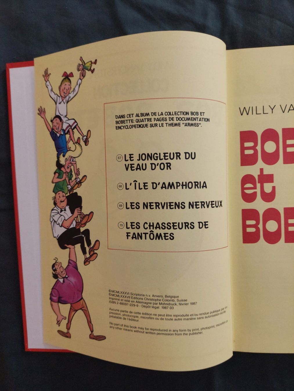 Fumetti: Bob et Bobette Intégrale T.1 EO 1987 TBE – Usato da Genève venduto da Blu_BD 4