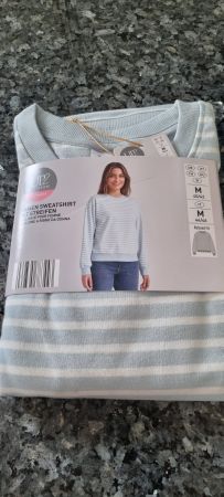 UP2 Fashion Damen Sweatshirt gestreift Grösse M neu