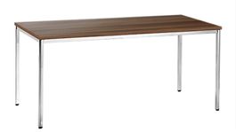 neuer Konferenztisch, 1600 x 800 mm, Nussbaum-Dekor