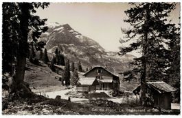 Col du Pillon, Restaurant, avec cachet "Ch. Jaggi"